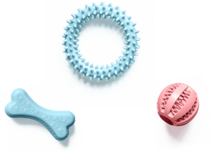 At Waggles Raleigh, we provide a variety of toys.